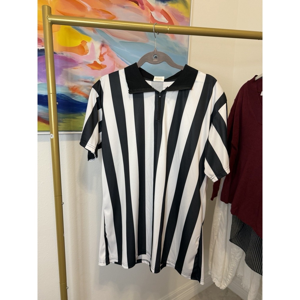 Referee Shirt Unisex XL Football Soccer Sports Team‎ Uniform